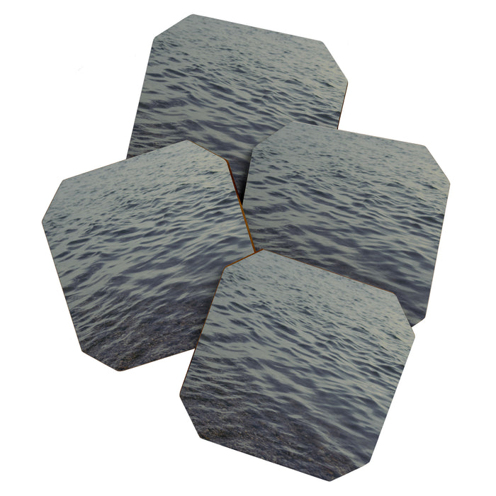 How Far is the Horizon - Lake Michigan nature travel photography Coaster Gallery Image 1