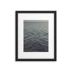 How Far is the Horizon - Lake Michigan nature travel photography Framed Art Print Gallery Image 5