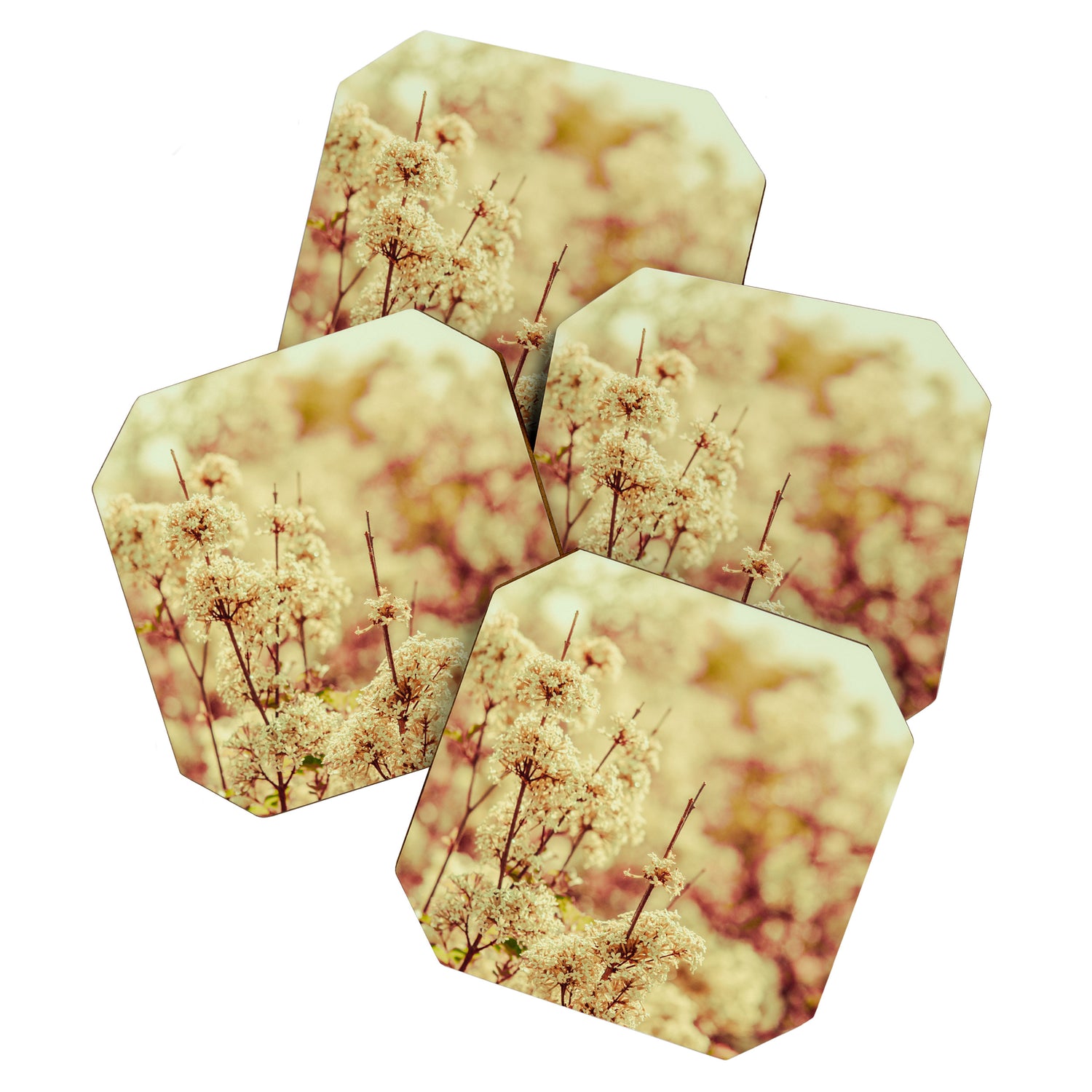 Hush My Love - Blush Lilac Coaster Gallery Image 1