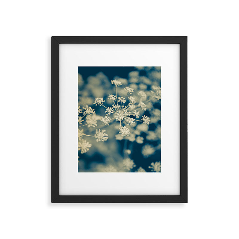 Indigo Dill Botanical Study Framed Art Print Gallery Image 5