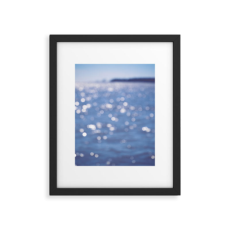 Indigo Sea Framed Art Print Gallery Image 5