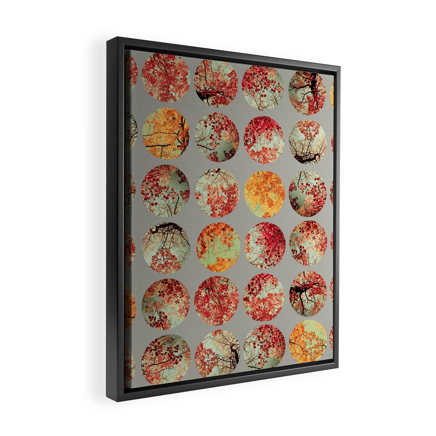 Inkblot Quilt - by Garima Dhawan and Joy StClaire Framed Canvas Print Gallery Image 2