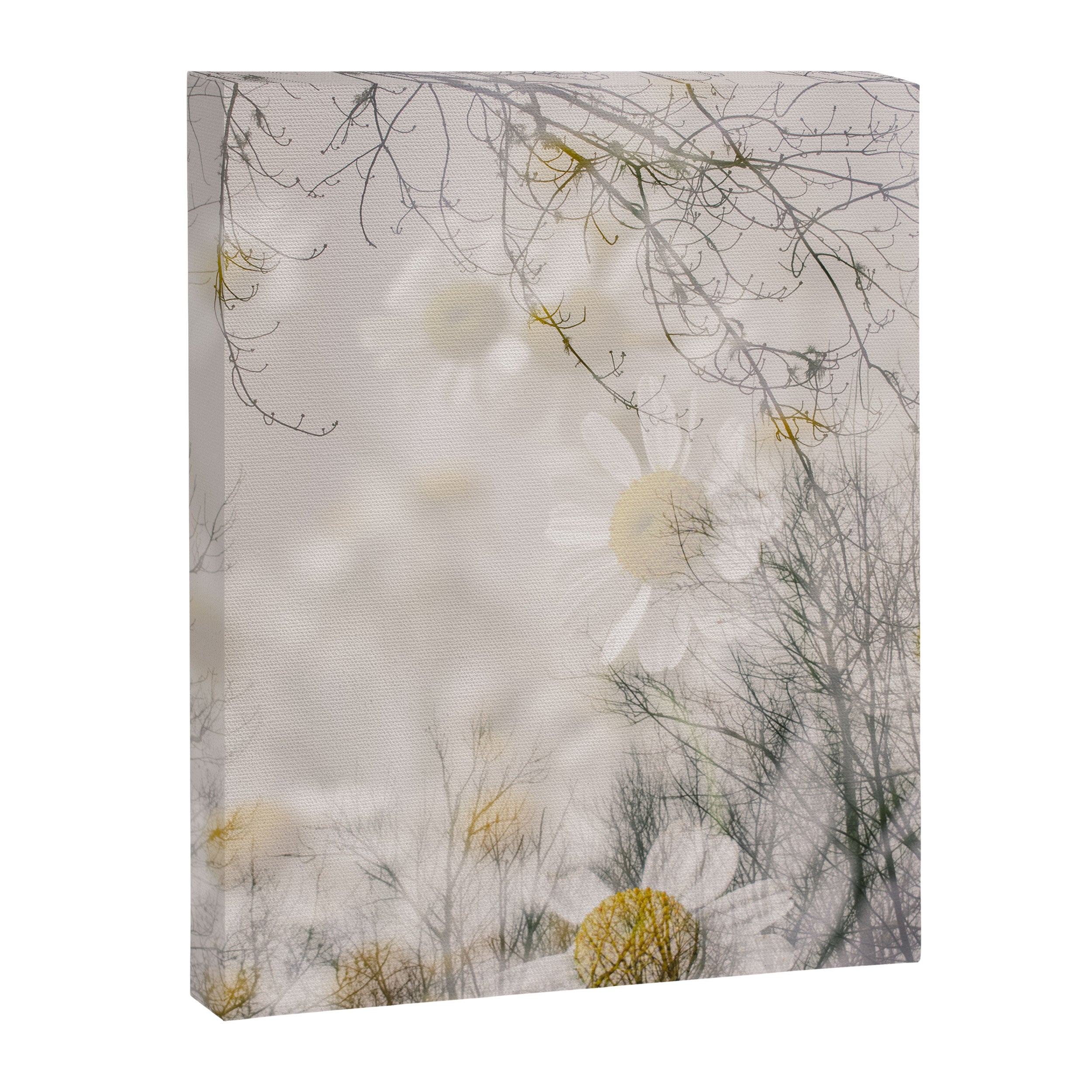 Invocation - double exposure nature botanical photograph Canvas Print Gallery Image 6