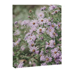Joyful Little Flowers x purple modern botanical photograph Canvas Print Gallery Image 6