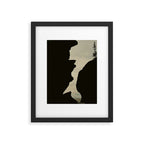 landscape silhouette no 2 - nature photograph  Framed Art Print Gallery Image 5