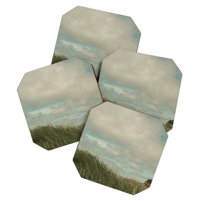 last days of summer at the beach - nature sea dunes Coaster Gallery Image 1
