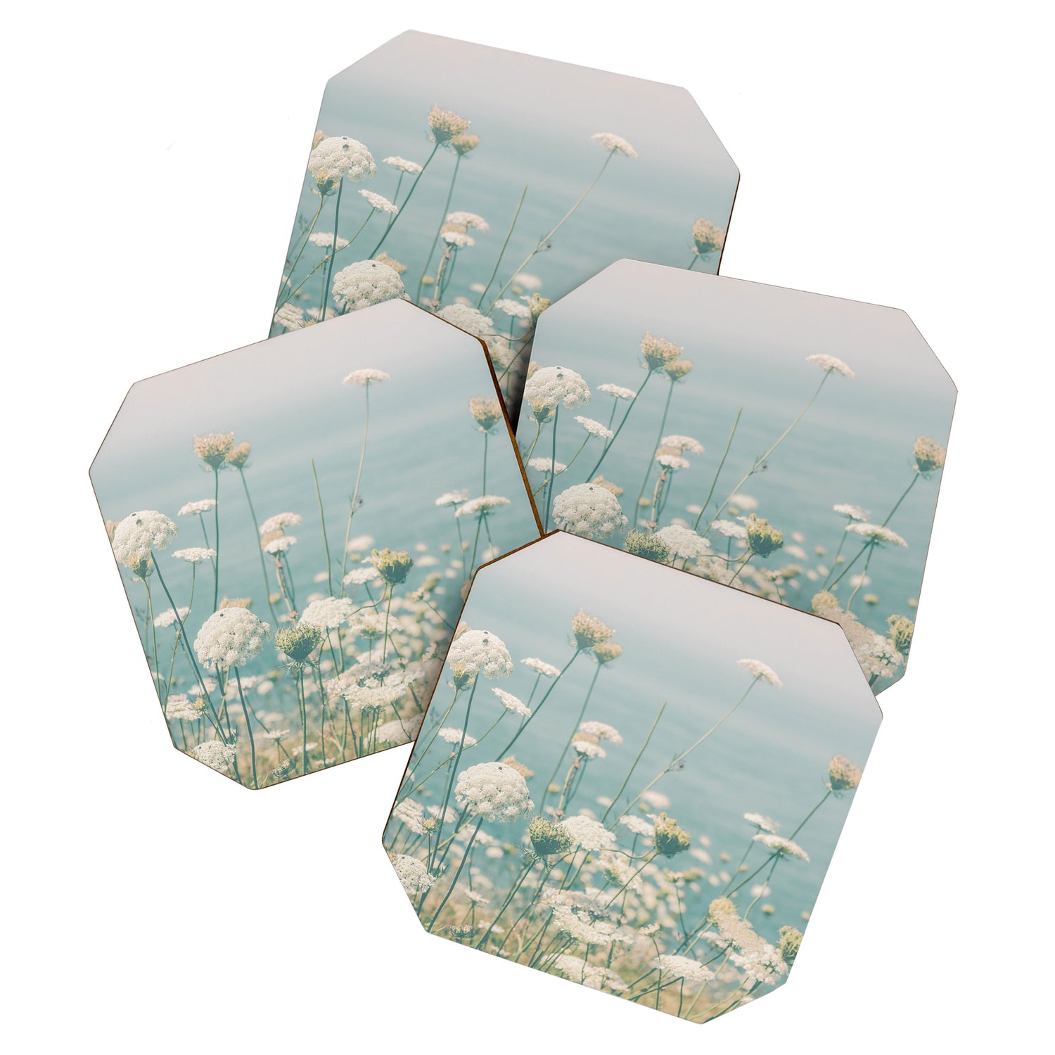 Laughter Danced Through the Flowers Coaster Gallery Image 1