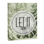 Let It Snow Canvas Print Gallery Image 8