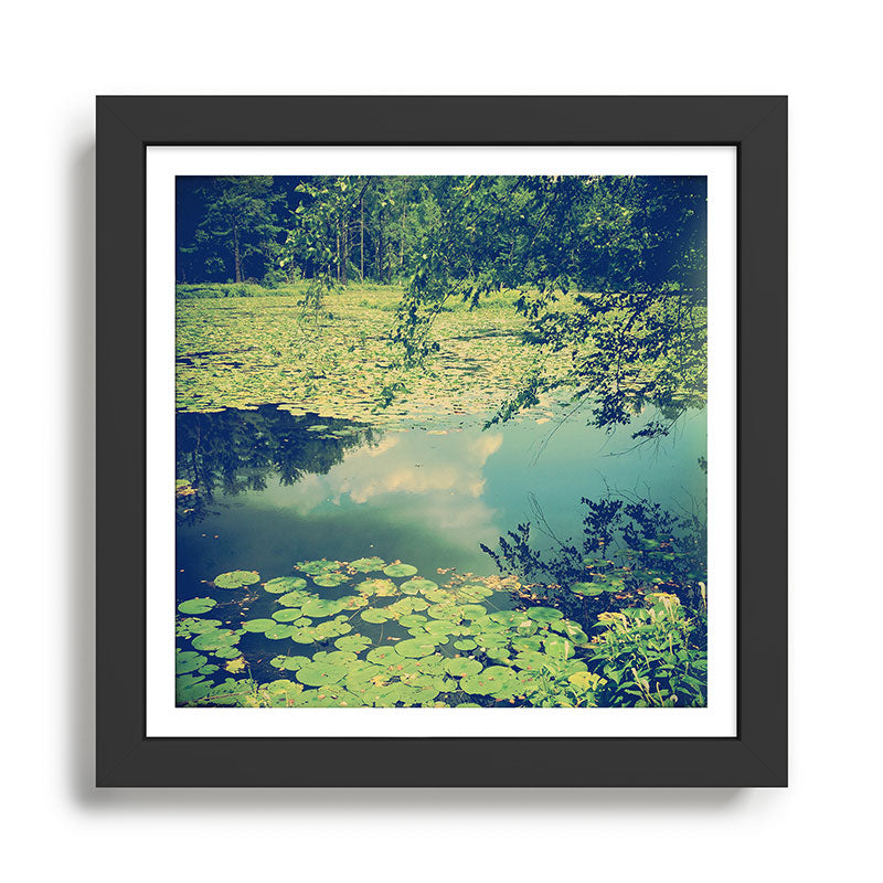 Lily Pad Pond Framed Art Print Gallery Image 1