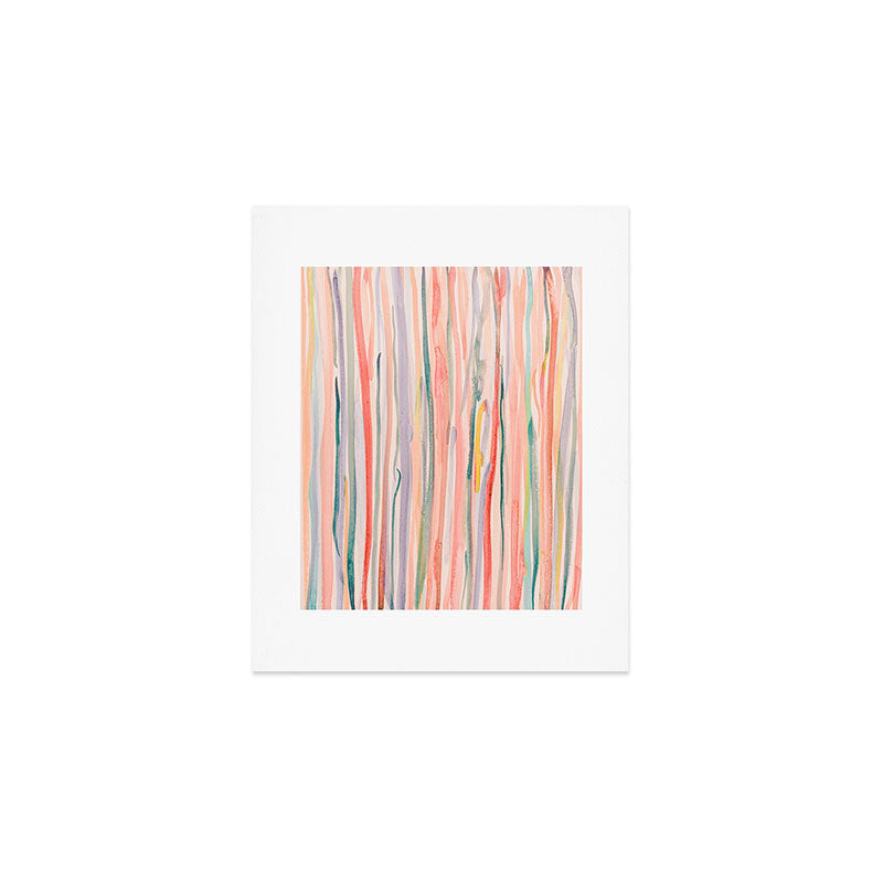 Loose Watercolor Lines 1 Art Print Gallery Image 1