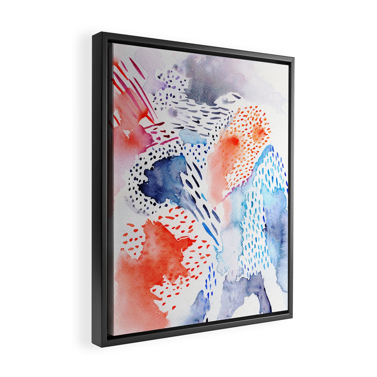 Lost in Thought Framed Canvas Print Gallery Image 2