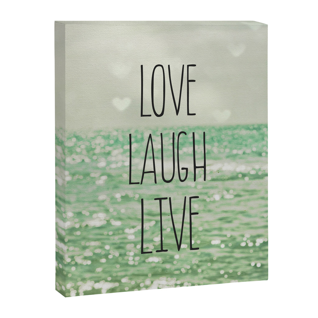 Love Laugh Live Canvas Print Gallery Image 8