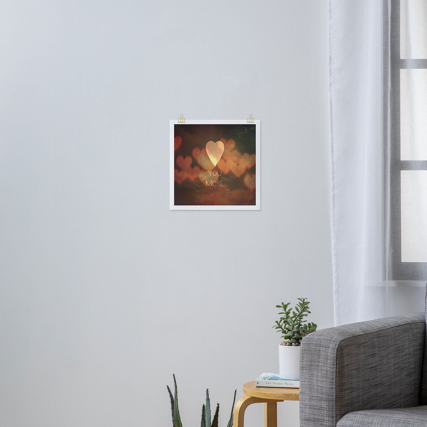 Love You More Art Print Gallery Image 3