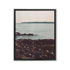 Low Tide - Ocean Art Framed Canvas Print Gallery Image 6