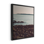 Low Tide - Ocean Art Framed Canvas Print Gallery Image 2