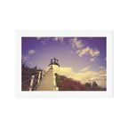 Maine Coast Lighthouse Art Print Gallery Image 1