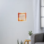 Make Everything Beautiful - inspirational quote on watercolor abstract Art Print Gallery Image 3