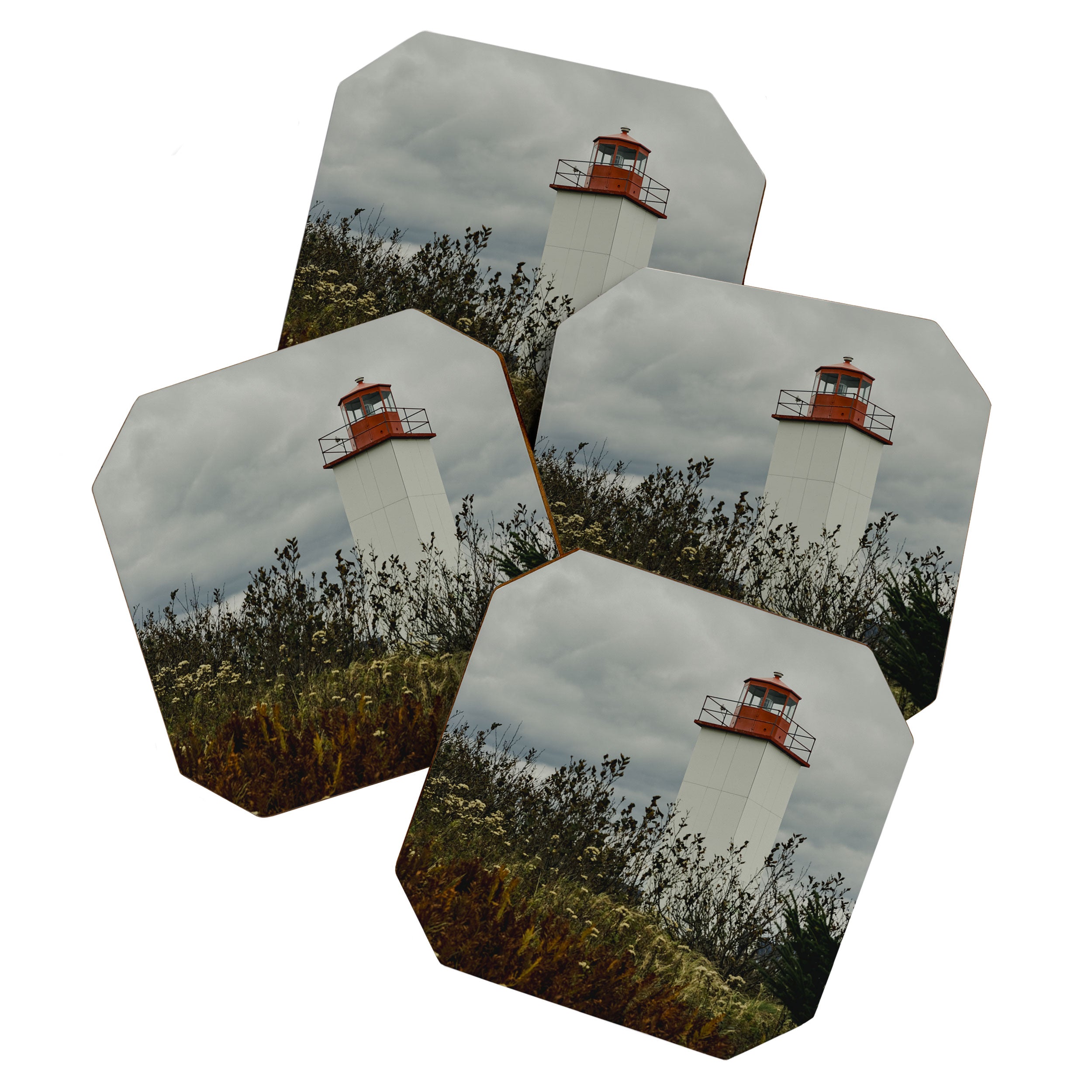 maritime lighthouse - nautical photograph travel Coaster Gallery Image 1