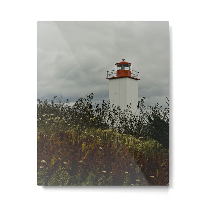 maritime lighthouse - nautical photograph travel Metal Print Gallery Image 1