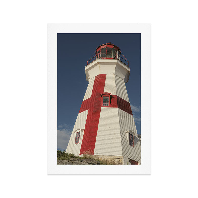 maritime lighthouse no. 2 Art Print Gallery Image 1