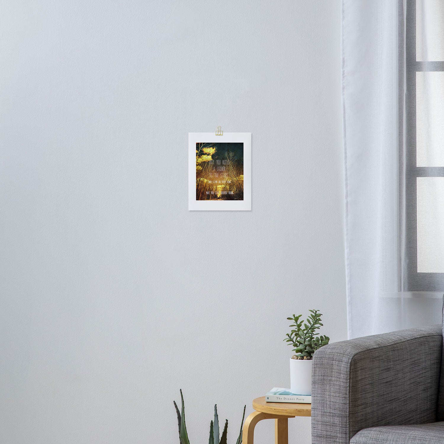 May You Stay Forever Young Art Print Gallery Image 3