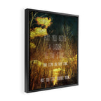 May You Stay Forever Young Framed Canvas Print Gallery Image 2