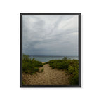 Michigan Dunes 4 - landscape photograph travel lake michigan beach nature art Framed Canvas Print Gallery Image 6