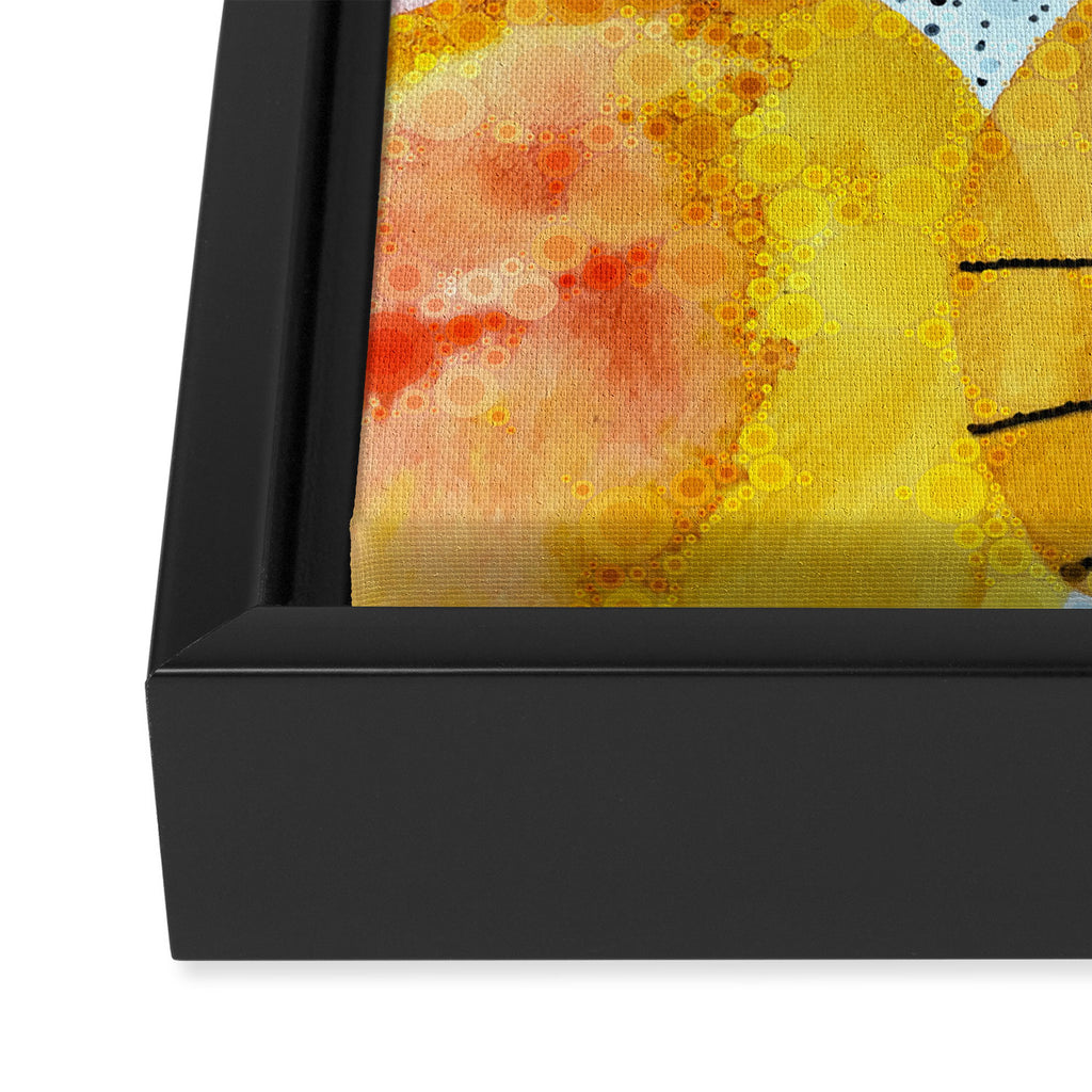 Moments of Happiness Surrounded Her Like Sunshine Framed Canvas Print Gallery Image 3