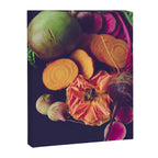 Moody Modern Botanical Floral and Vegetables Canvas Print Gallery Image 6