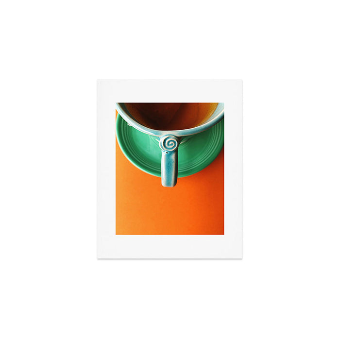 Morning Ritual colorful coffee mug photograph still life Art Print Gallery Image 1