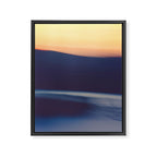 Mountain Sunrise Over Lake - Long Exposure Abstract Framed Canvas Print Gallery Image 6