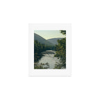mountains and river - nature travel photography Art Print Gallery Image 1
