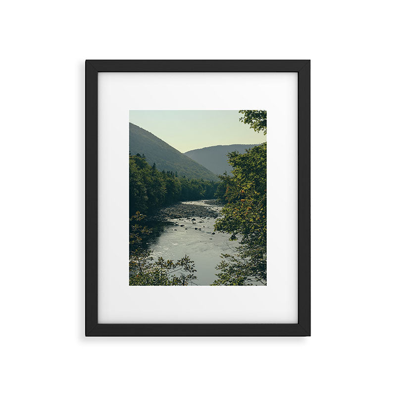 mountains and river - nature travel photography Framed Art Print Gallery Image 5
