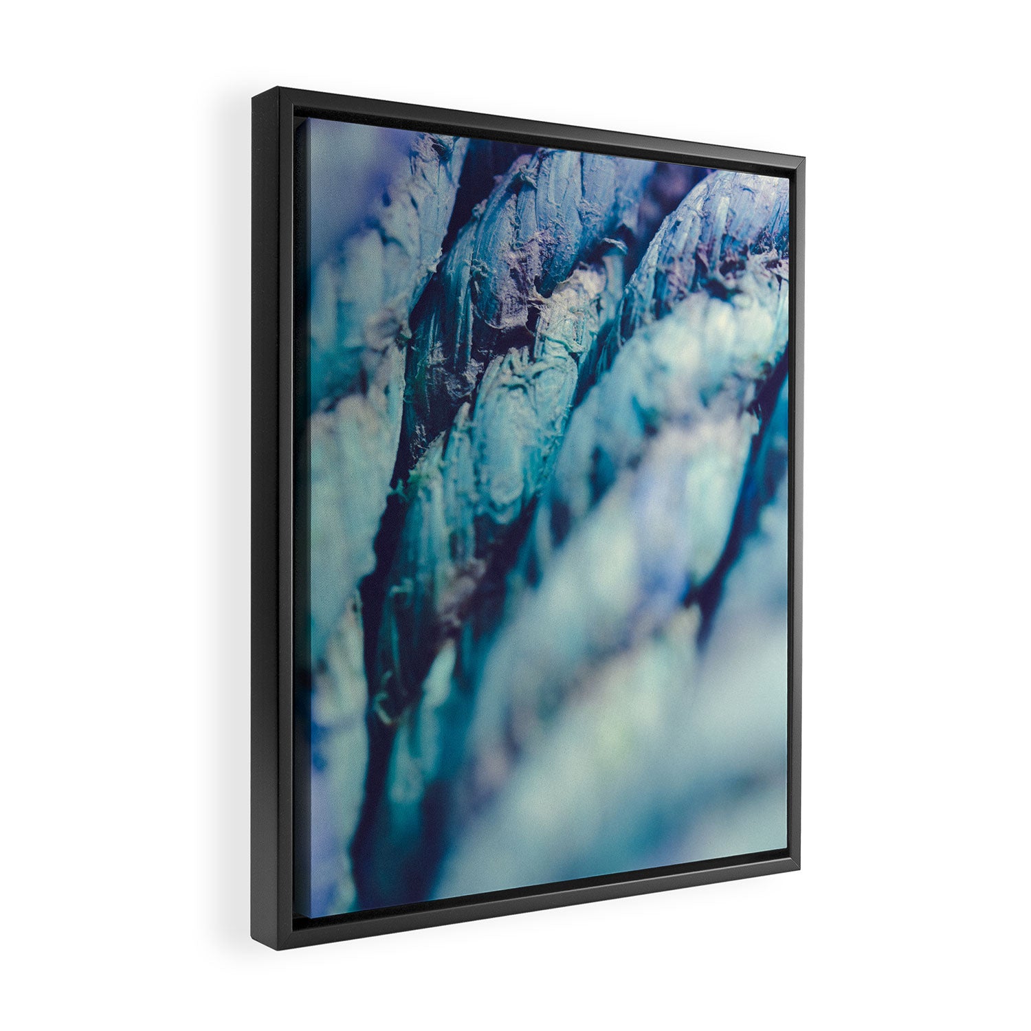 Nautical Rope Framed Canvas Print Gallery Image 2