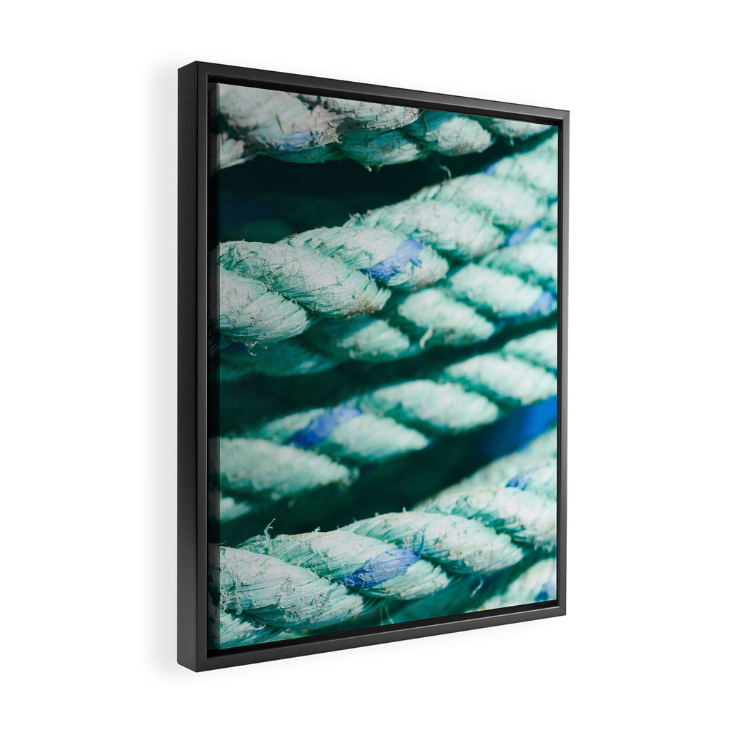 Nautical Rope II Framed Canvas Print Gallery Image 2