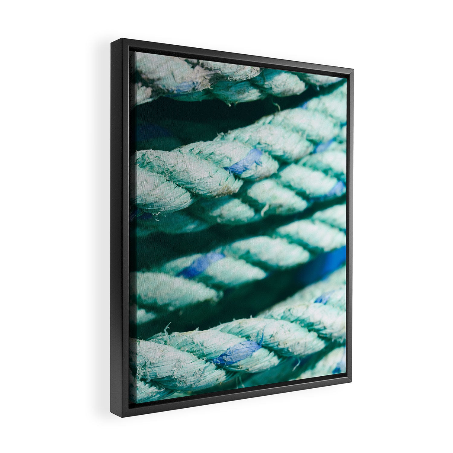 Nautical Rope II Framed Canvas Print Gallery Image 2