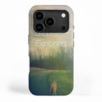 Never Stop Exploring iPhone Case Gallery Image 1