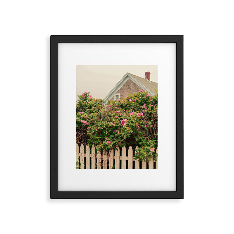 New England Cottage Framed Art Print Gallery Image 5