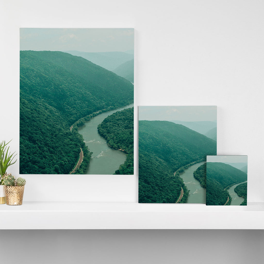 New River Gorge Wilderness Canvas Print Gallery Image 3