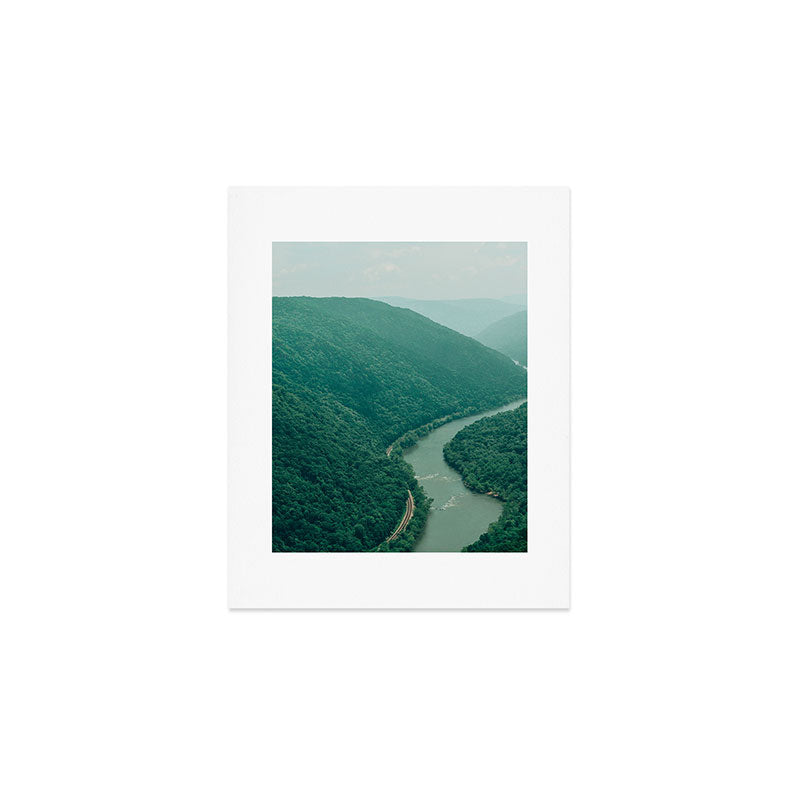New River Gorge Wilderness Art Print Gallery Image 1