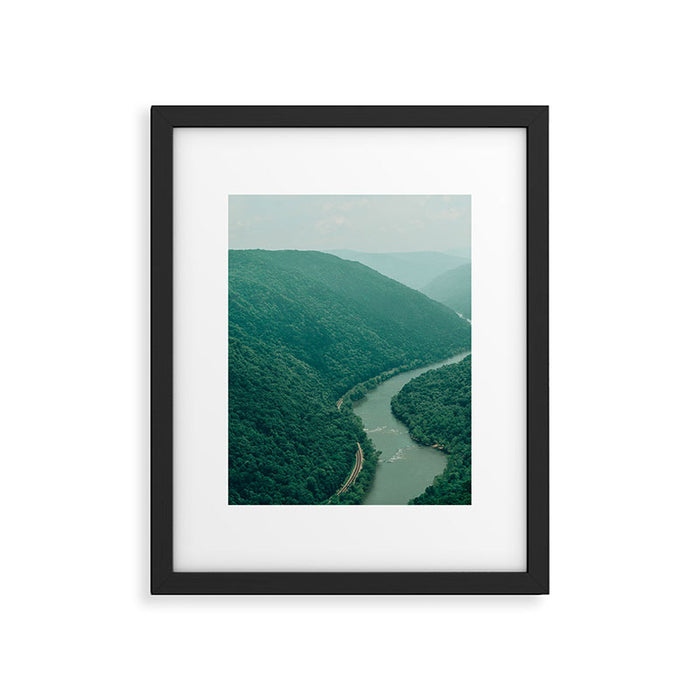New River Gorge Wilderness Framed Art Print Gallery Image 1