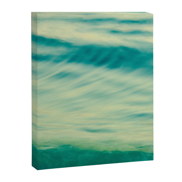Ocean Waves Abstract Canvas Print Gallery Image 1