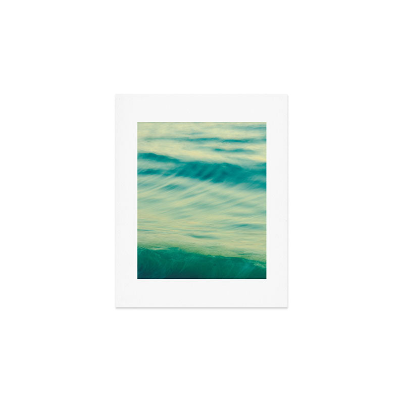 Ocean Waves Abstract Art Print Gallery Image 1