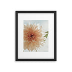 Oh Hello happy pink dahlia flower photograph Framed Art Print Gallery Image 5
