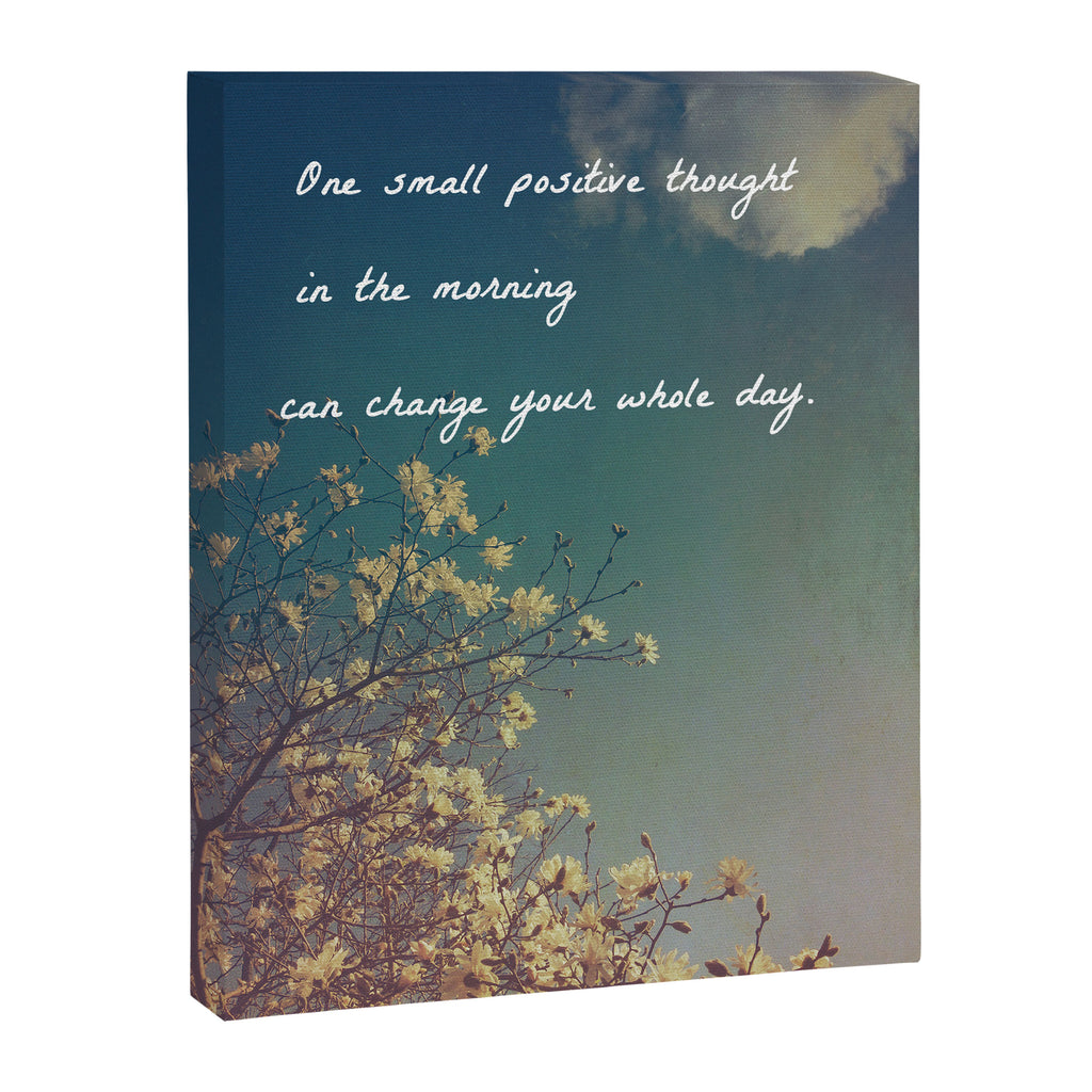 One Small Positive Thought in the Morning Canvas Print Gallery Image 6