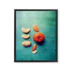 Orange Wedge Framed Canvas Print Gallery Image 6