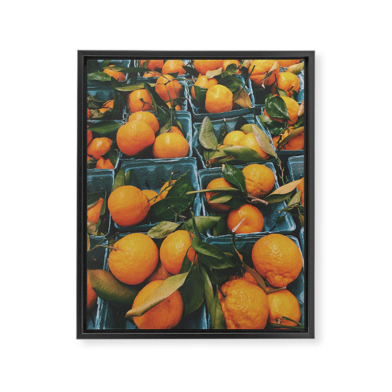 Oranges Framed Canvas Print Gallery Image 6