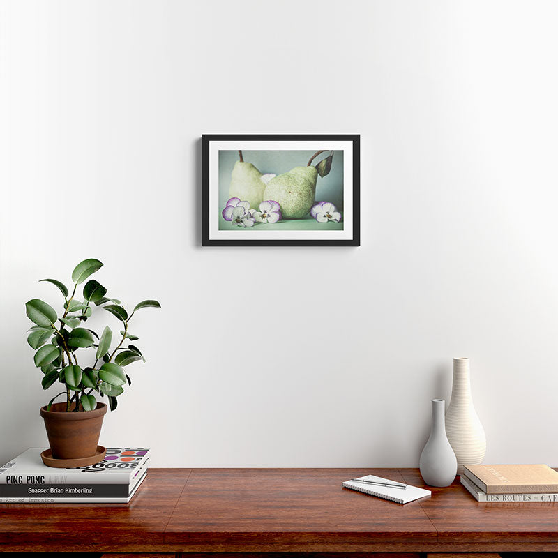 Pair of Pears Framed Art Print Gallery Image 2
