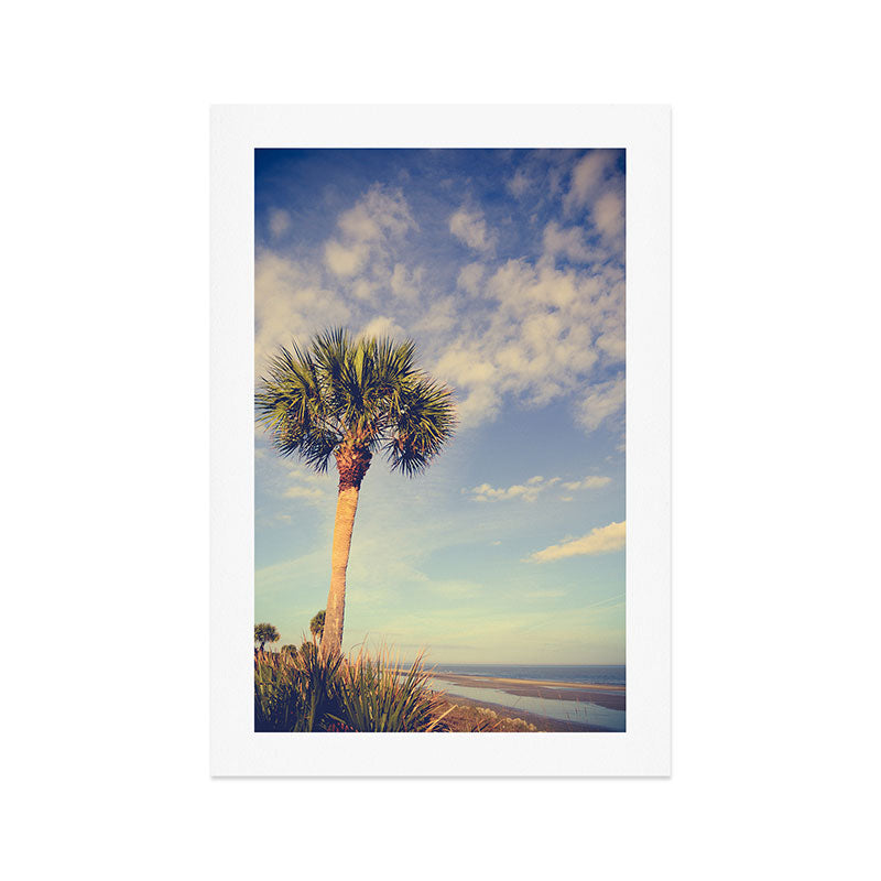 Palm Tree Paradise Art Print Gallery Image 1