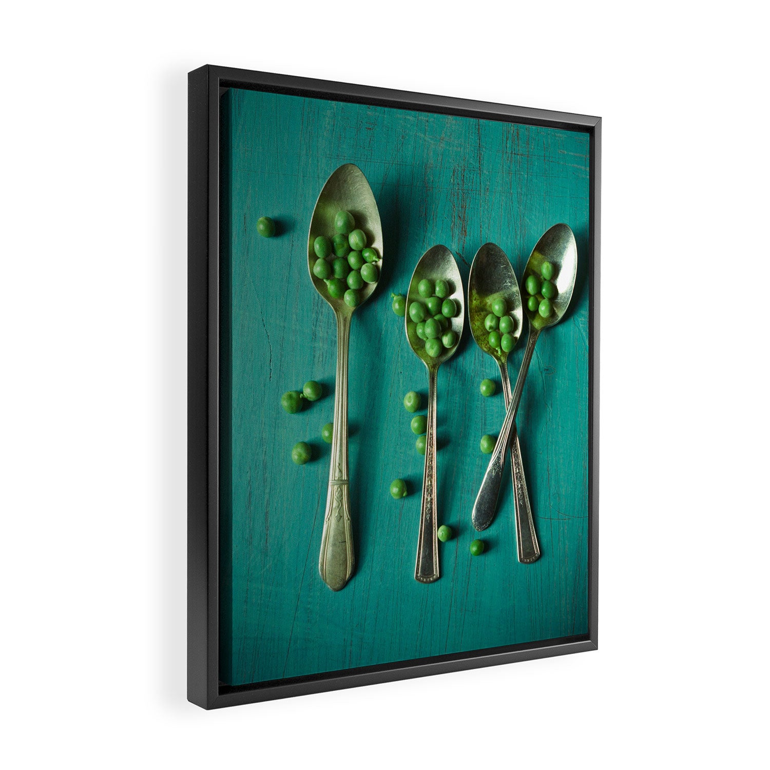Peas Please Framed Canvas Print Gallery Image 2